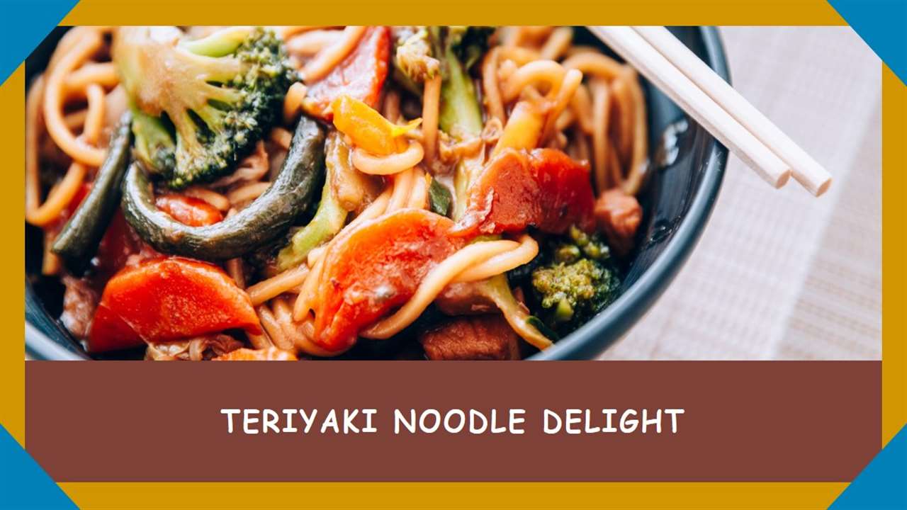 Knorr Teriyaki Noodles Recipes